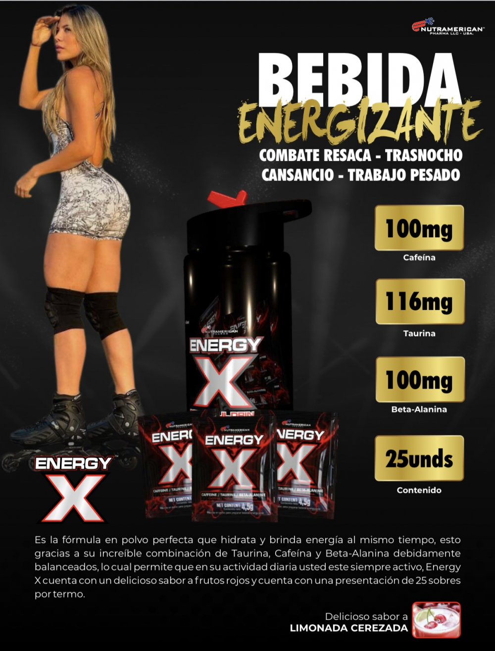 Energy X tarro